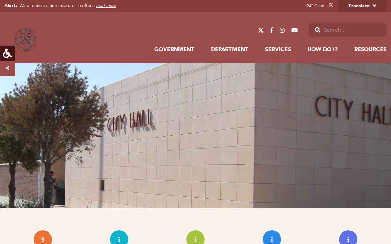 Official Denver City source for police and criminal history contacts